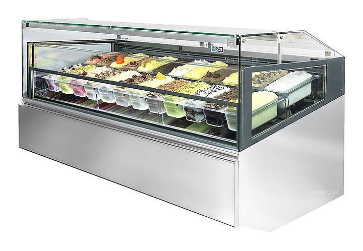 Витрина для мороженого ISA Gelato Supershow 155 RV H117