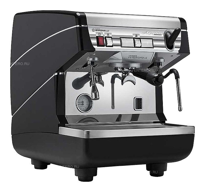 Кофемашина Nuova Simonelli Appia II 1 Gr S black высокая группа