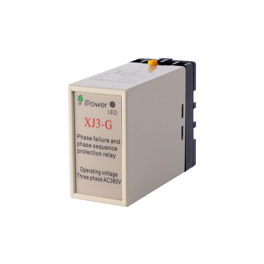 Реле контроля фаз и напряжения iPower XJ3-G АС 380V