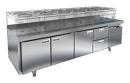 Стол морозильный HICOLD GN 1112/BT LT (внутренний агрегат)