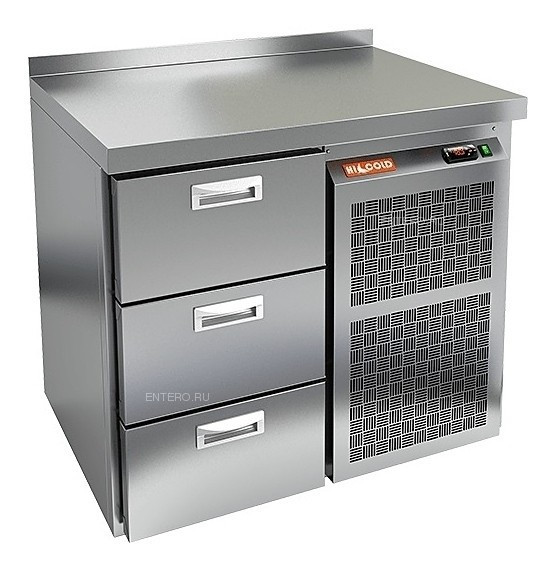 Стол морозильный HICOLD GN 3 BR2 BT (внутренний агрегат)