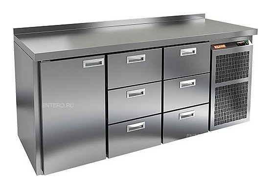 Стол морозильный HICOLD GN 133 BR2 BT (внутренний агрегат)