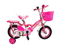 Велосипед Phillips Принцесса розовый оригинал детский с холостым ходом 12 размер