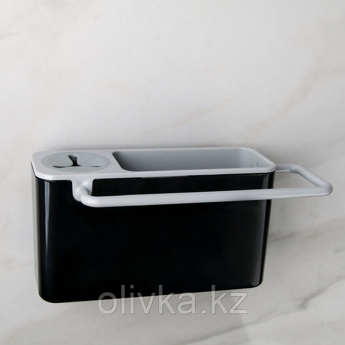 Подставка для ванных и кухонных принадлежностей, 20×9×9 см, цвет МИКС