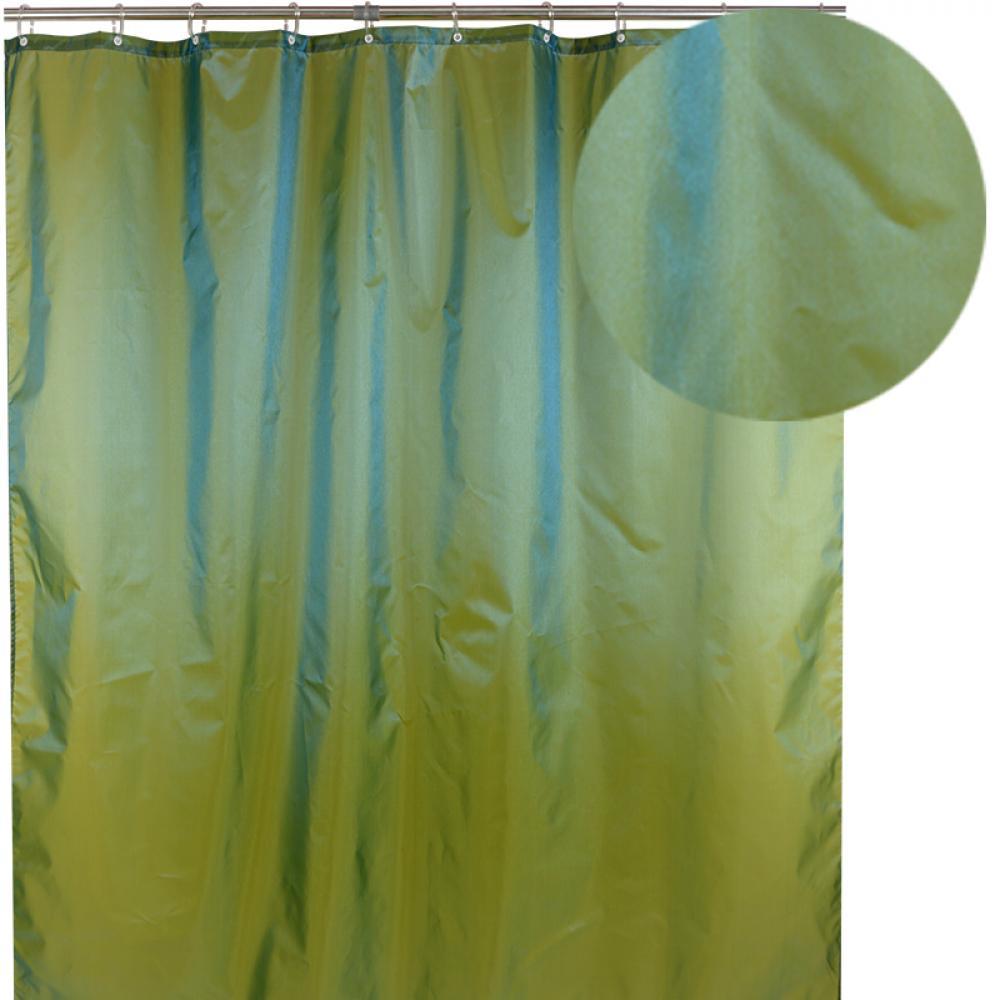 Аквалиния штора для ванной 026А-09 (зеленая) - фото 1 - id-p72971692