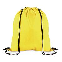 Рюкзак на шнурках из полиэстер, SIMPLE SHOOP Желтый