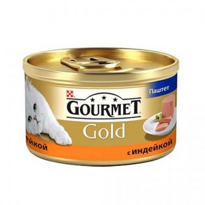 Gourmet Gold, Гурмэ Голд паштет с индейкой, уп.24*85 гр.