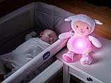 Игрушка-ночник Chicco Овечка Lullaby розовый, фото 4
