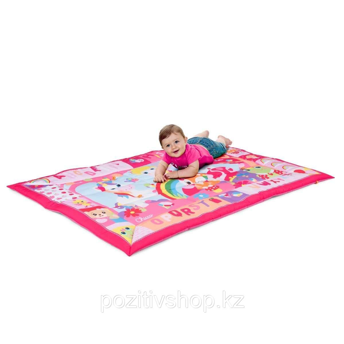 Игровой коврик мягконабивной Лесные друзья Chicco