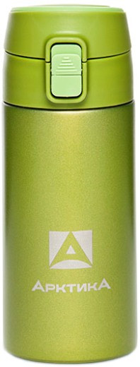 Термос ARCTICA DRINK объем 0.35 л. зеленый - фото 1 - id-p73010890