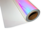 Термо флекс 0,5мх25м голографический белый, фото 2