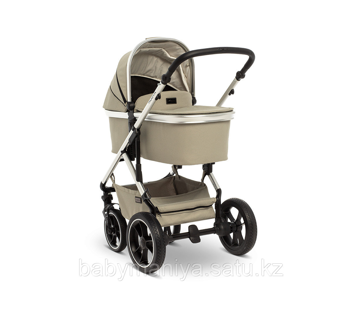 Коляска детская 2 в 1 Moon NUOVA Moss grey