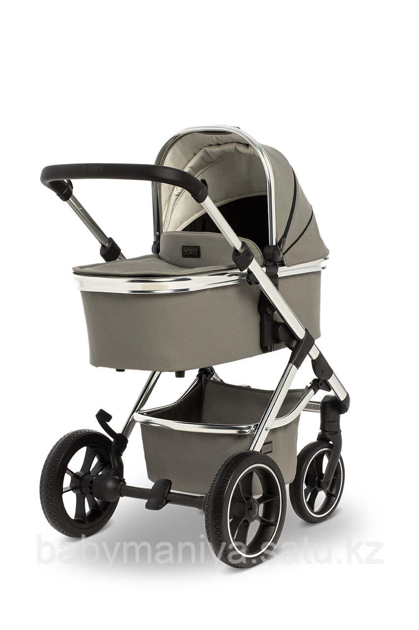 Коляска детская 2 в 1 Moon SCALA Chrom taupe