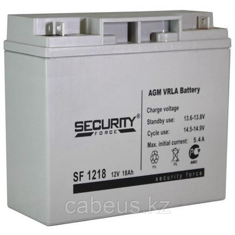 Аккумуляторная батарея Security Force SF 1218
