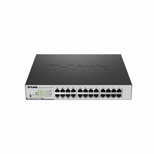 Коммутатор D-link DGS-1100-24P/ME/B2A (24 порта, Настраиваемый 2 уровня, Без Uplink портов, Без Uplink портов,
