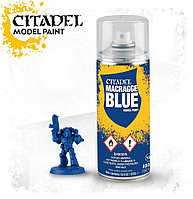 Spray: Macragge Blue (Спрей-грунтовка: Синий Макрагг). 400 мл.