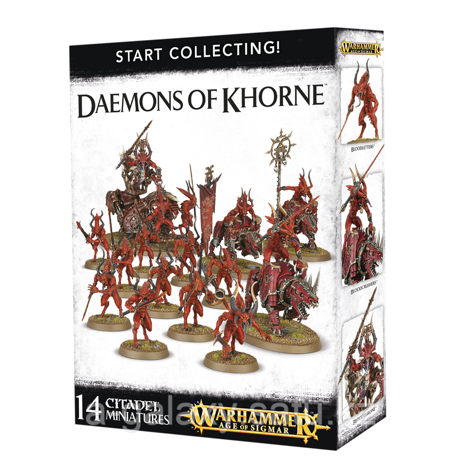 Start collecting! Daemons of Khorne (Начни собирать! Демоны Кхорна) - фото 1 - id-p73030844