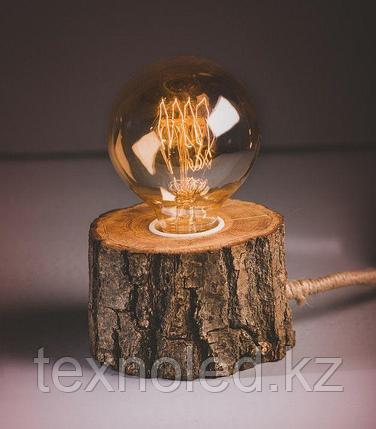 Дизайнерский светильник Light round timber, фото 4