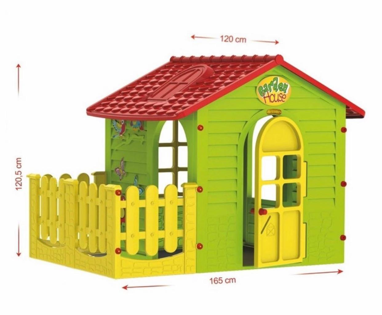 Домик с забором MOСHTOYS 10839