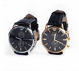 Часы наручные мужские реплика Emporio Armani AR-B0725 (Сталь, черный циферблат), фото 5