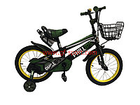 Велосипед Phillips зеленый оригинал детский с холостым ходом 16 размер