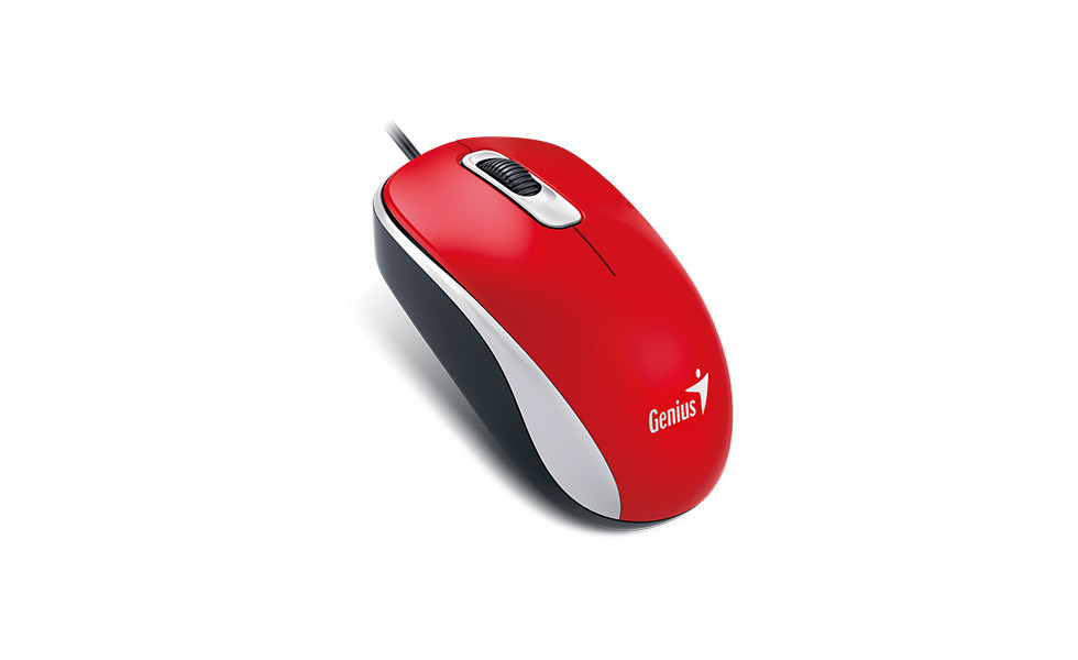 Genius 31010116104 мышь проводная DX-110 USB цвет красный - фото 1 - id-p73081147