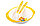 Hабор: миска с ручками, ложка, вилка HAPPY CARE, фото 2