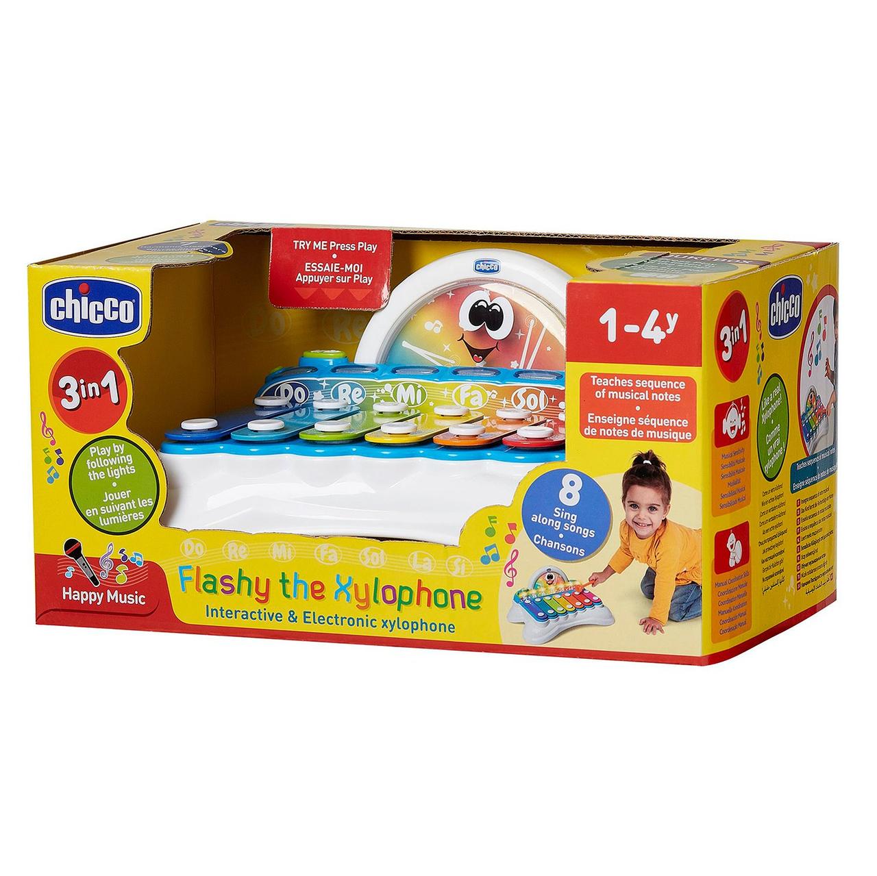 Chicco: Музыкальная игрушка Ксилофон 12м+