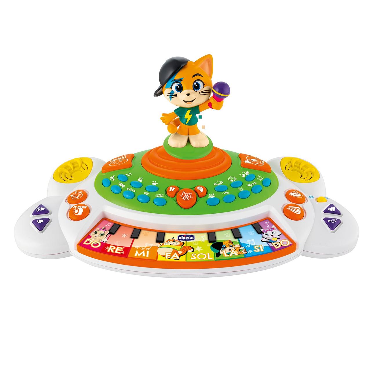 Chicco: Музыкальная игрушка Пианино 44 Котенка
