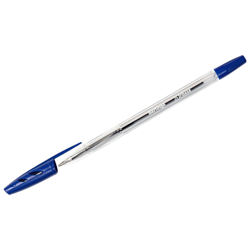 Ручка шариковая Berlingo "Tribase", синяя, 1,0мм - фото 1 - id-p67023485
