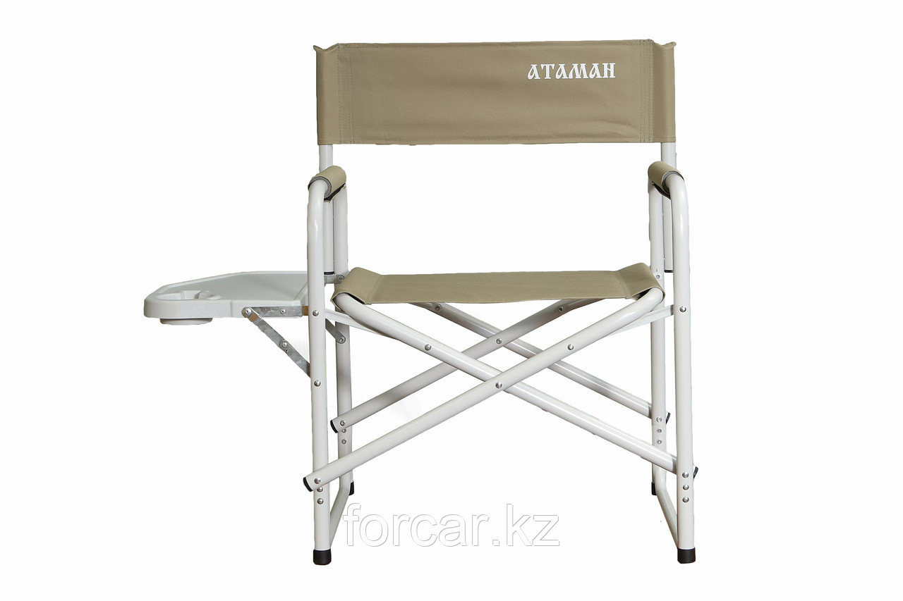 Кресло Атаман директорское со столом алюминий