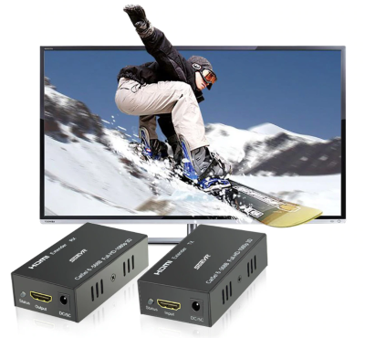 Удлинитель (передатчик) HDMI по витой паре на 60м, Модель HE60C - фото 7 - id-p73096507