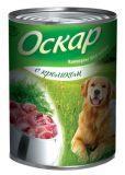 Оскар 350 гр С кроликом консервы для собак