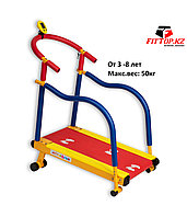 Тренажер детский механический "Беговая дорожка большая" с компьютером 3-8 лет (KB-01B)