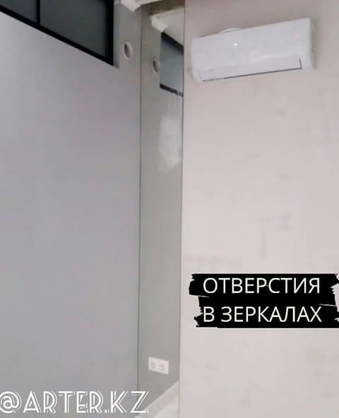 Отверстия в зеркалах