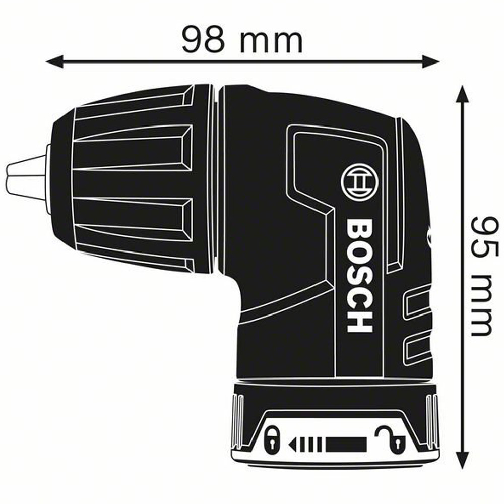 BOSCH насадка для аккумуляторной дрели-шуруповерта GWA FC2 (1 600 A00 1SK) - фото 3 - id-p73097488