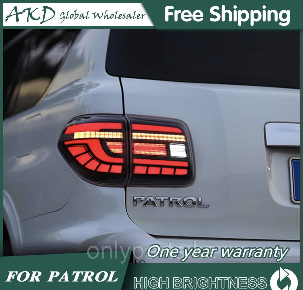 Задние фонари ( Тюнинг комплект ) на Nissan Patrol Y62 2010-2019 - фото 7 - id-p73105178