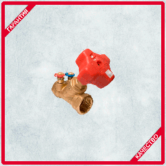 Балансировочный клапан 4017М с измерительными клапанами MF Kvs, 2,00 м3/ч Герц (HERZ)