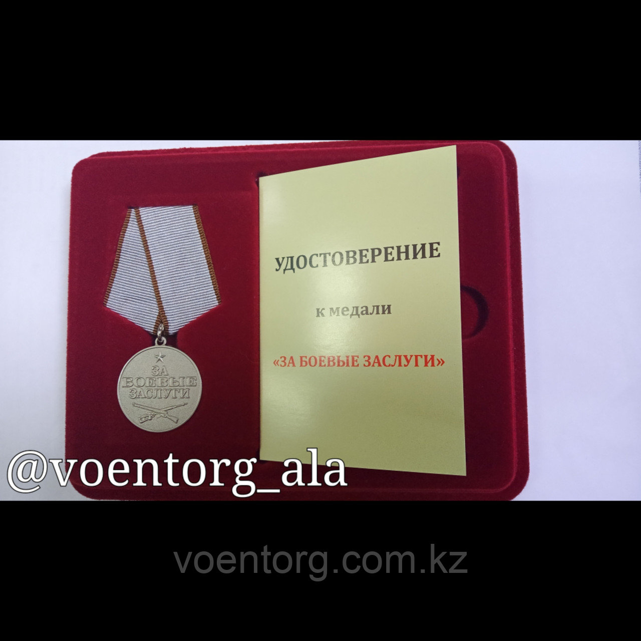 Медаль "За боевые заслуги" - фото 1 - id-p73108162