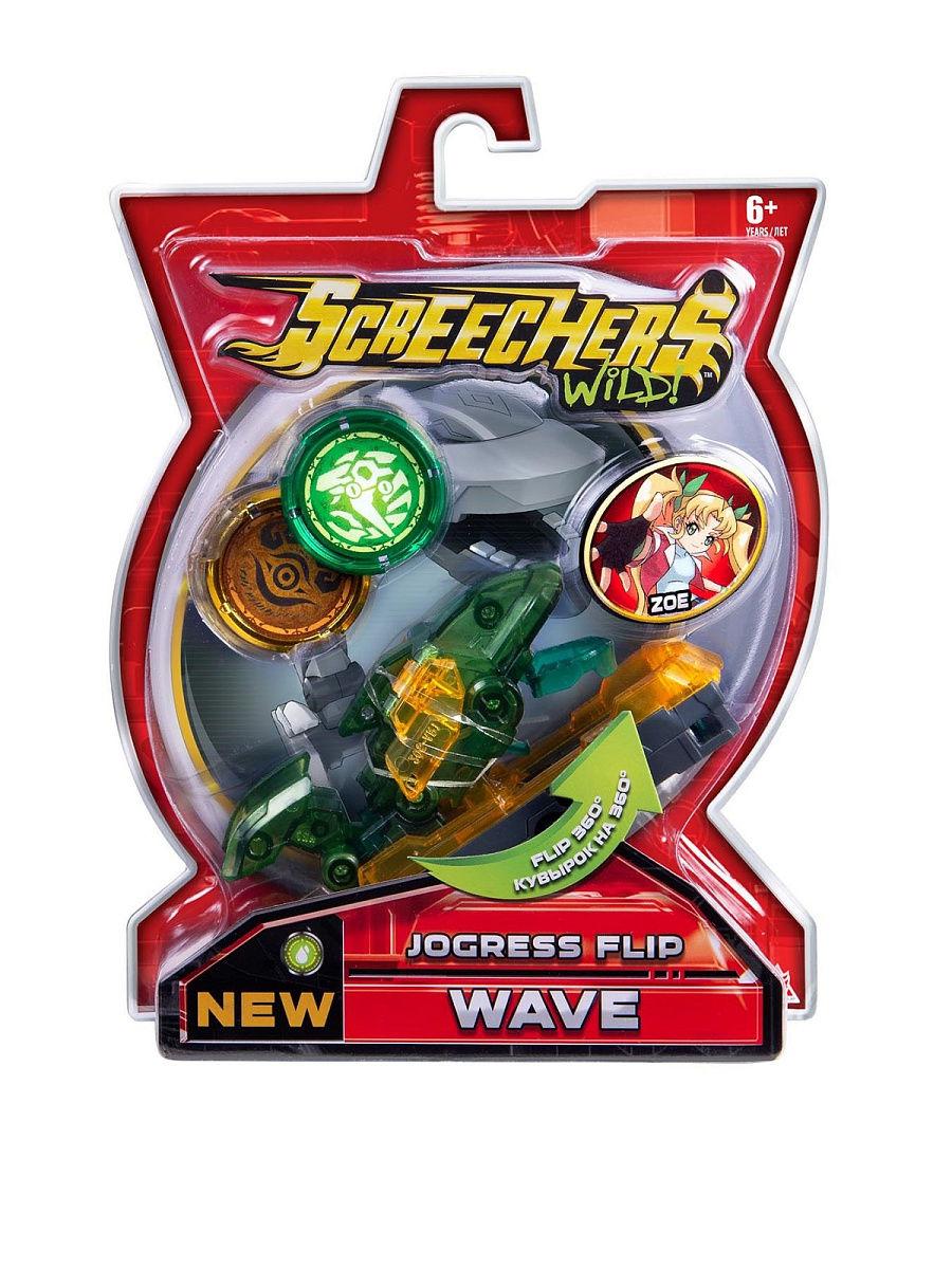 Дикие Скричеры Screechers Wild Машинка-трансформер Вейв л5