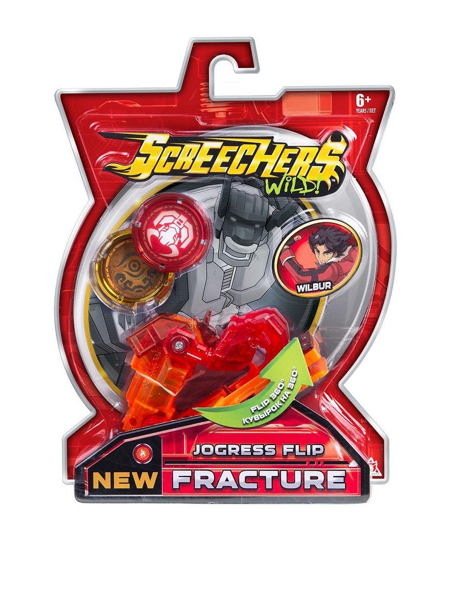 Дикие Скричеры Screechers Wild Машинка-трансформер Фрэкчур л5