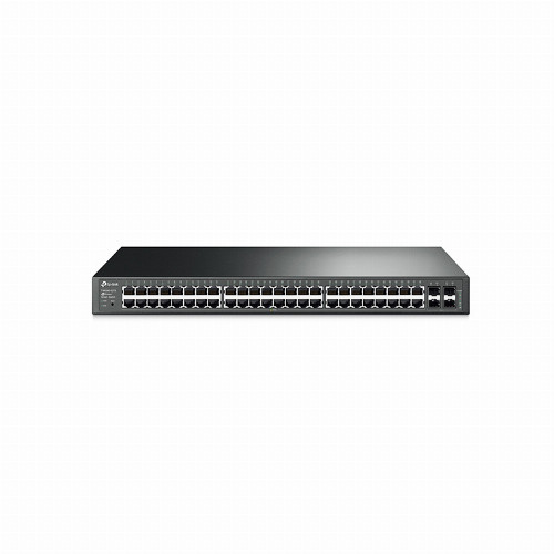 Коммутатор TP-Link T1600G-52TS (48 портов, Smart, 10/100/1000 Мбит/с, 4 порта 1000Base-X SFP, 10/100/1000