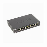 Коммутатор D-link DGS-1008D/J3A (8 портов, Неуправляемый, Без Uplink портов, Без Uplink портов, 10/100/1000