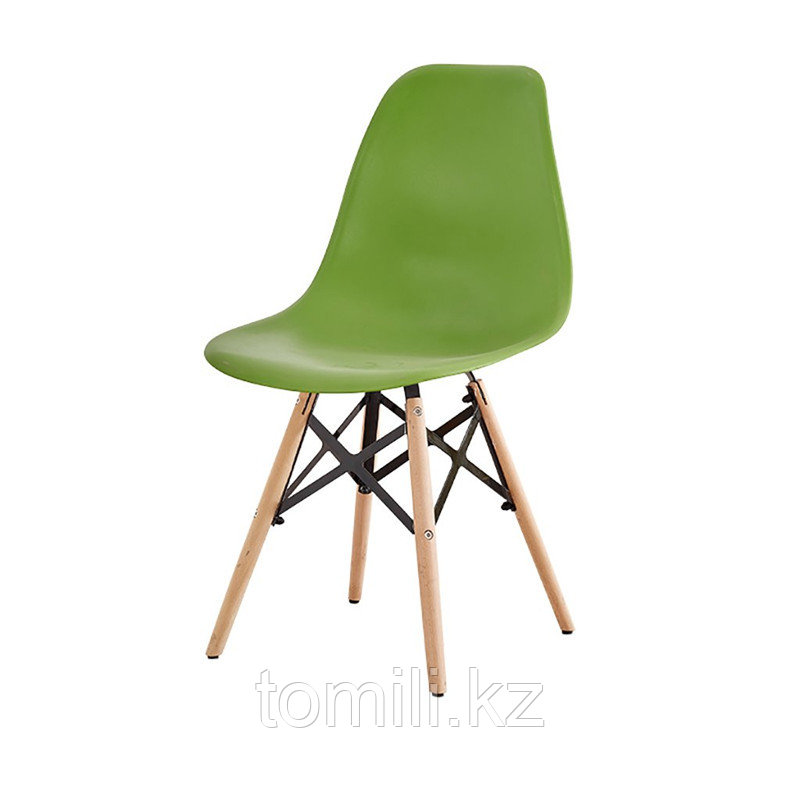Пластиковый стул с деревянными ножками - фото 4 - id-p73171245