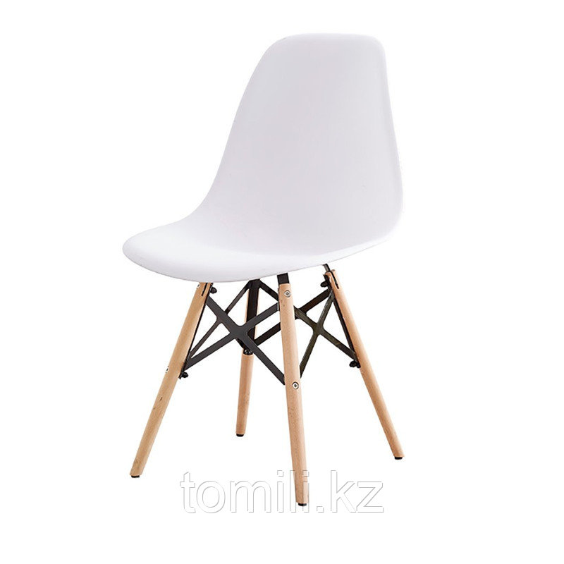 Пластиковый стул с деревянными ножками - фото 7 - id-p73171245