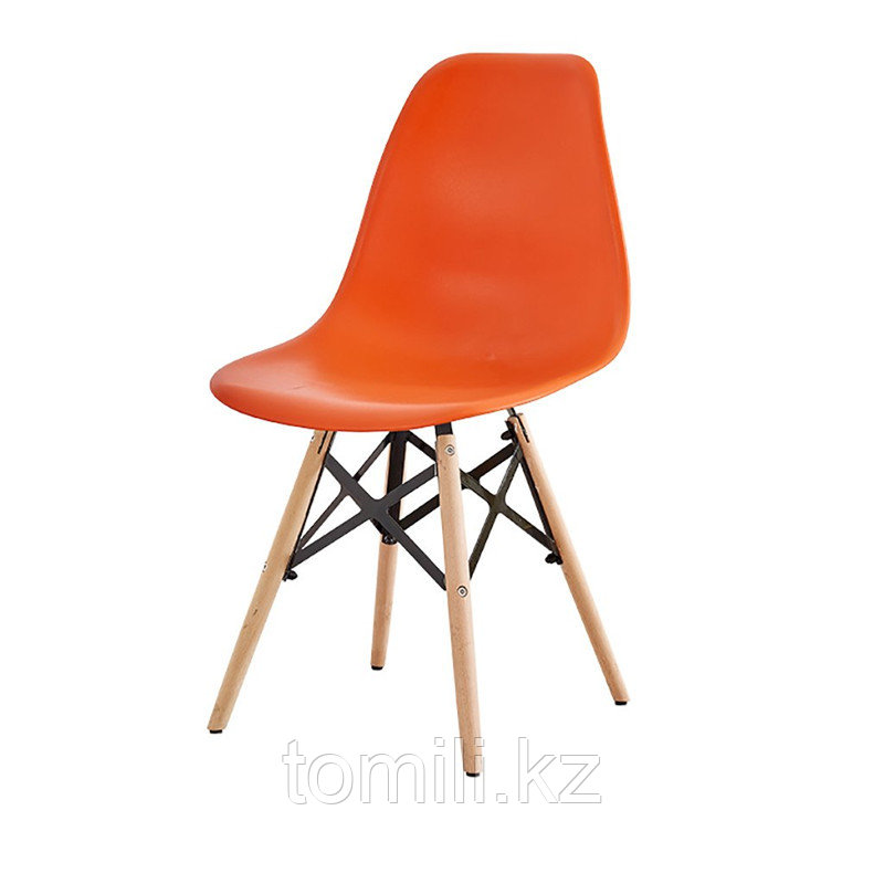 Пластиковый стул с деревянными ножками - фото 8 - id-p73171245