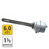 Электрический ТЭН с термостатом Kospel GRW 6,0 кВт. 380 В