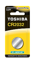Батарейка алкалиновая таблетка Toshiba CR2032 BP-1C