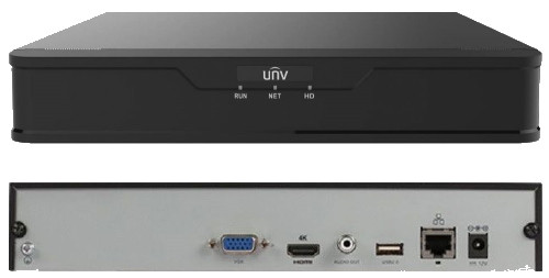 NVR301-08S2 - 8-ми канальный сетевой видеорегистратор с поддержкой записи 6MP и 1 SATA-интерфейсом. Серия Easy.