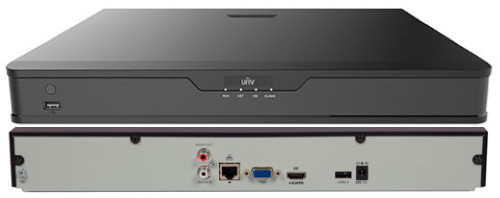 NVR302-09S - 9-ти канальный сетевой видеорегистратор с поддержкой записи 8MP и 2 SATA-интерфейсами. Серия Easy.